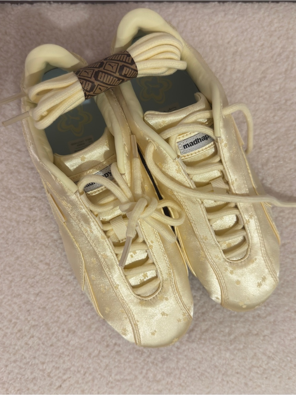 Puma Speedcat Plus x Madhappy Sneakers Satin Yellow
